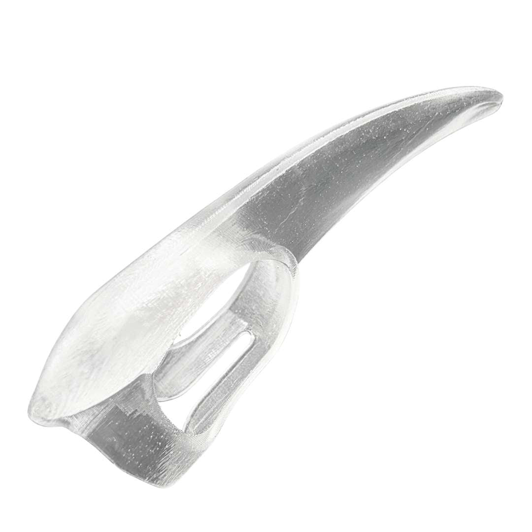 Clear Crystal fetish Claw for extended sensual play