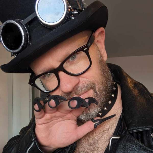 kink fetish bdsm claw rings cosplay