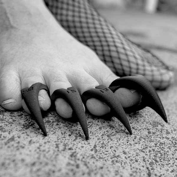 Kitten BDSM Foot Claws