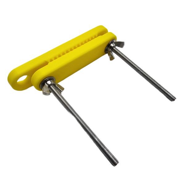 Yellow Flesh clamp for intimate pressure