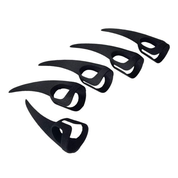 Black Wolfcat Fetish Claw set of 5