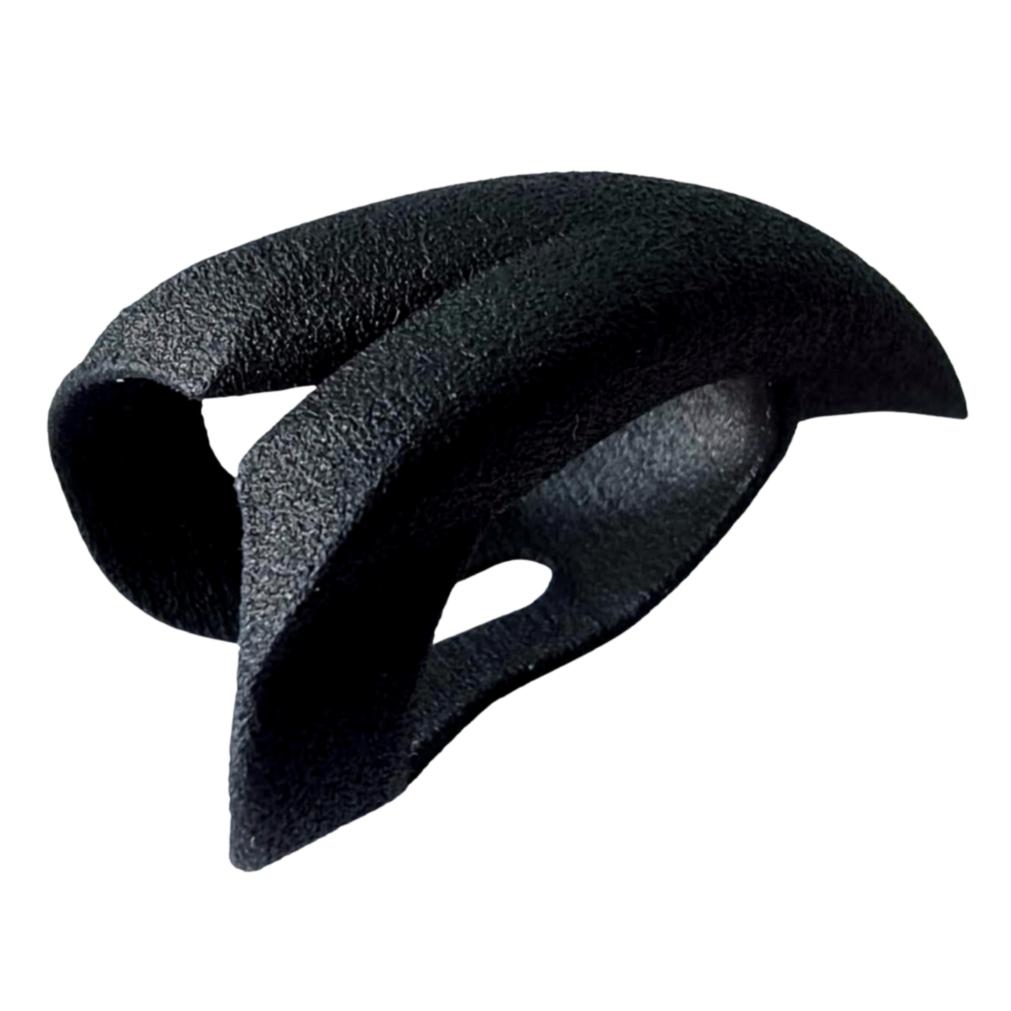 Black nylon adult finger Claw rear view
