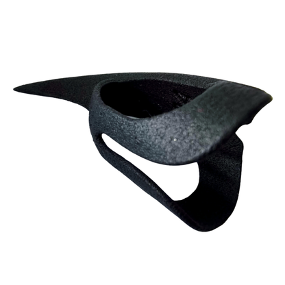 Black nylon adult finger Claw underside view
