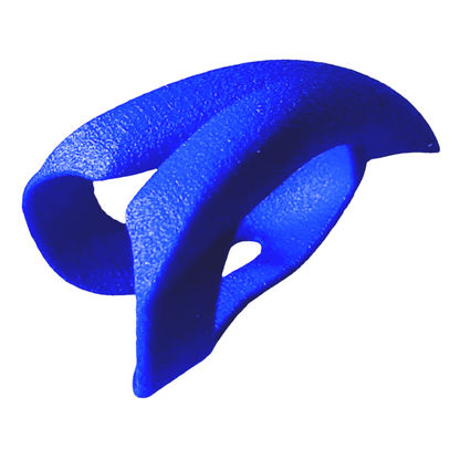 Blue nylon adult finger Claw for sensory play 