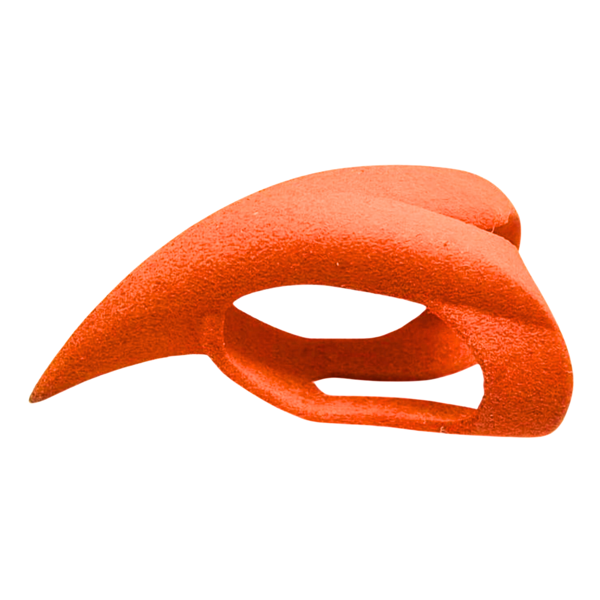 Orange nylon adult finger Claw for sensory play 