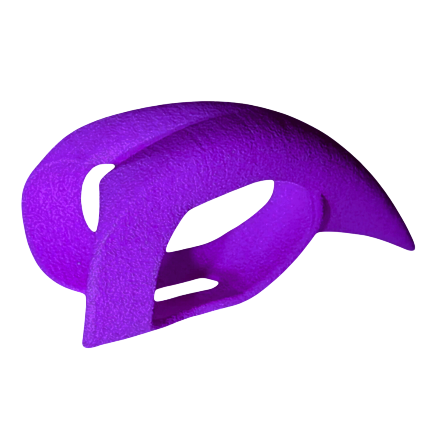 Purple nylon adult finger Claw for sensory play 