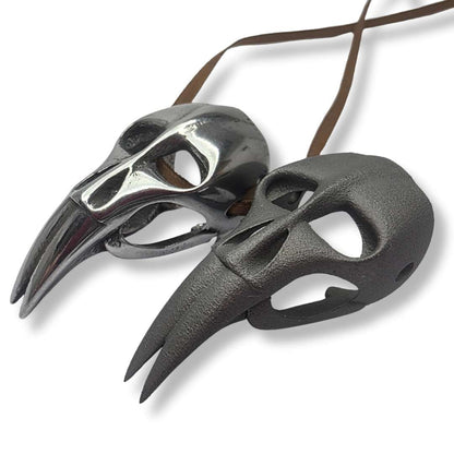 Skull pendant product image comparing medical grade materials