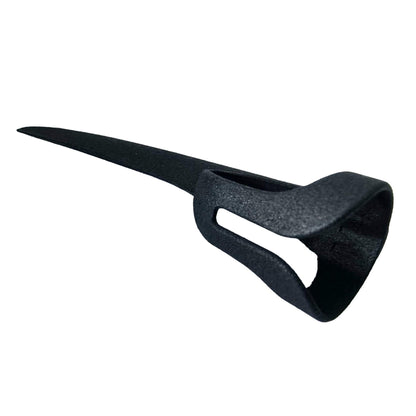 Single black Wolfcat Claw, rear view