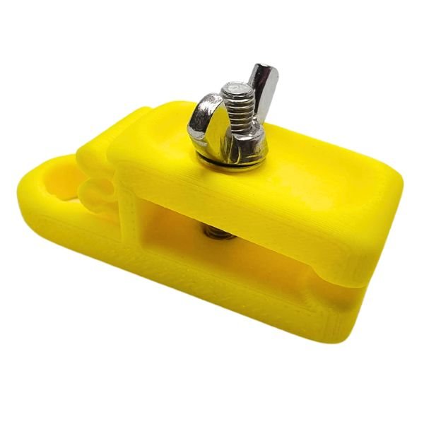 Scrotum Clamp - Claws and Clamps - Scrotum Clamp - Claws and Clamps - Yellow Scrotum Clamp