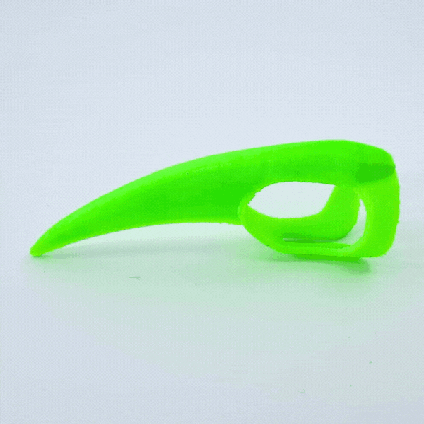 Wolfcat Claws - Fluorescent - Claws and Clamps - Wolfcat Claws - Flourescent - Claws and Clamps - Fetish Claws for cosplay - UV active